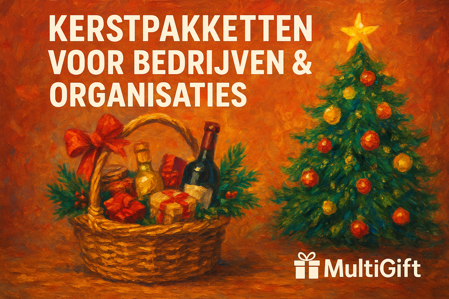 Kerstpakketten voor bedrijven en organisaties